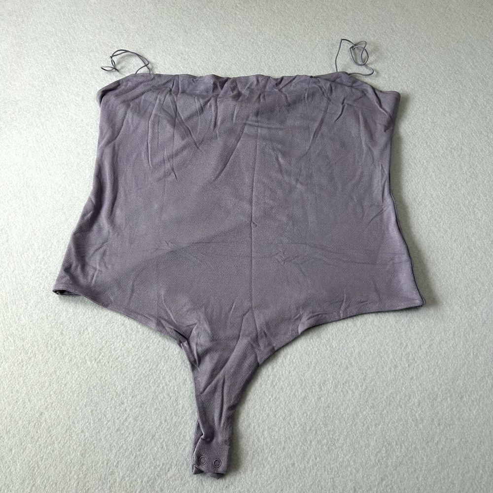Naked‎ Wardrobe Bodysuit Women's 3X Purple Snap Closure NWT